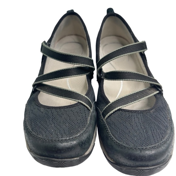 Dansko Womens Shoes Hazel Size US 6.5 / 7 EU 37 Mary Jane Fashion Black Sneaker - Picture 2 of 12